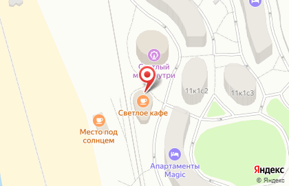 Вегетарианское кафе-кофейня Светлое кафе в Санкт-Петербурге на карте