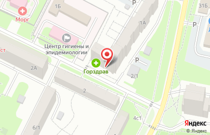 Продуктовый магазин в Москве на карте
