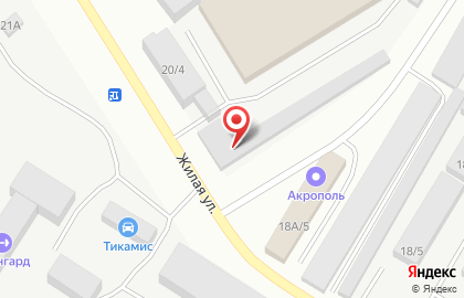 Автомойка Шторм в Ханты-Мансийске на карте