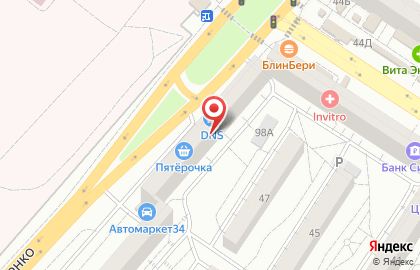 Сервисный центр Ossii в Краснооктябрьском районе на карте