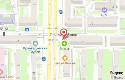 Банкомат Банк Открытие на проспекте Металлургов на карте