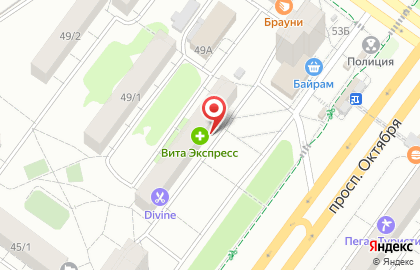 Служба доставки суши Gedza на проспекте Октября на карте