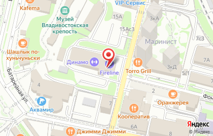 Спорткомплекс Динамо в Фрунзенском районе на карте