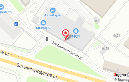 Производственная компания МосСтеклоПроект в Хорошево-Мневниках на карте