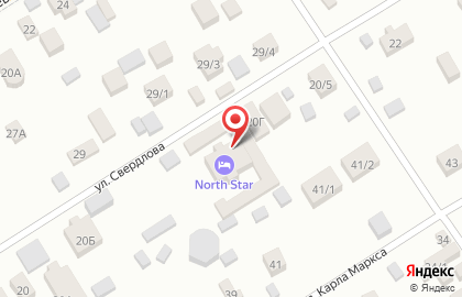 Норд Стар на карте