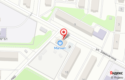 Магнит в Узловой на карте