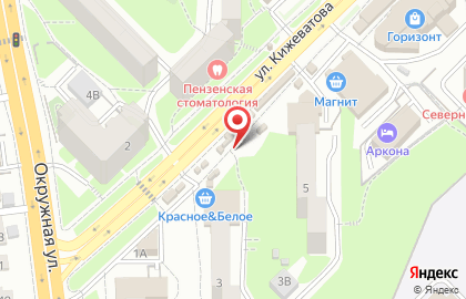 Киоск Ледяной дом в Первомайском районе на карте