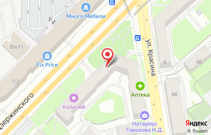 Сбербанк России на проспекте Дзержинского, 4 на карте