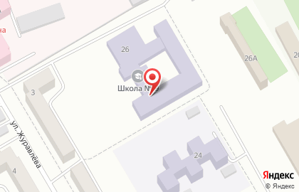 Средняя общеобразовательная школа №9 на Пирятинской улице на карте