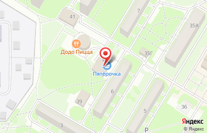 Магазин Каскад в 3-м квартале на карте
