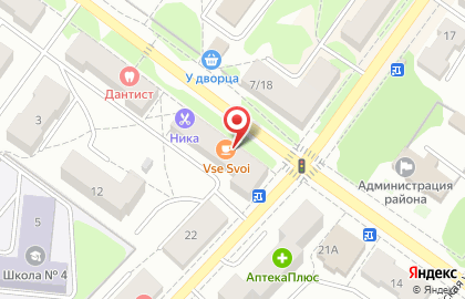 Парикмахерская Ника, салон красоты на улице Гагарина на карте