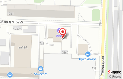 Hermes-DPD на улице Сталеваров на карте
