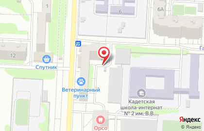 Цветочная марка в Ленинском районе на карте