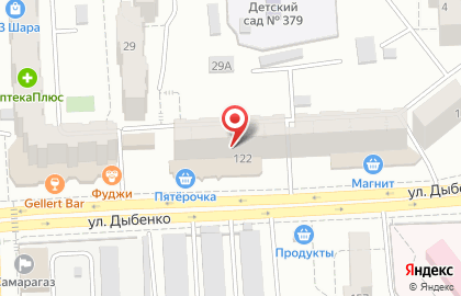 Магазин канцтоваров на Советской на карте
