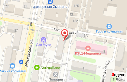 Салон красоты Катрин на Красной улице на карте