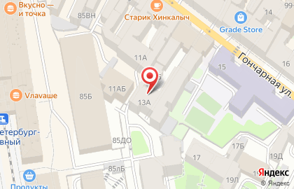 Мини-отель Москва на карте