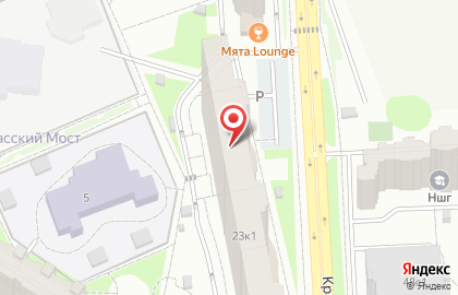 Супермаркет Мираторг в Москве на карте