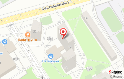 Магазин Палитра тканей на карте