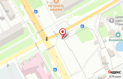 Магазин автозапчастей Европа-центр на улице Архитектора Свиязева на карте