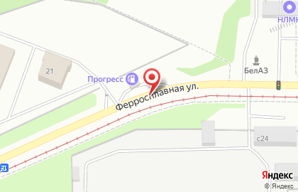 ООО Сантехстрой на Ферросплавной улице на карте