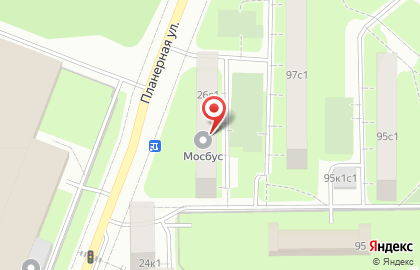 Мосбус на карте