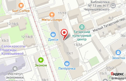 Автошкола АвтоДрайв на Новокузнецкой улице на карте