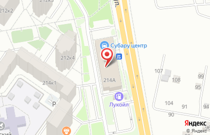 Автотехцентр Субару Центр Екатеринбург Юг на карте