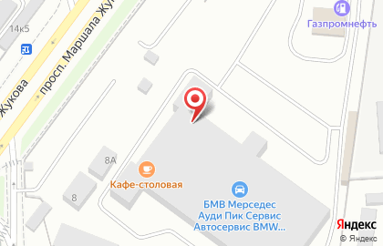 Транспортная компания Автотранспортное предприятие Метростроя в Санкт-Петербурге на карте