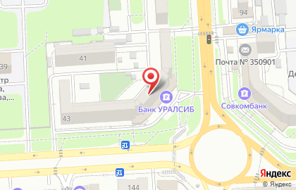 Салон мебели в Краснодаре на карте