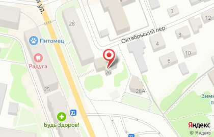Гарант Право на Октябрьской улице на карте