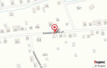 МОРЕ ПРОДУКТОВ на Кемеровской улице на карте