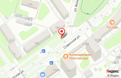 Торговая сеть, ООО Мельник на Советской улице на карте