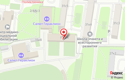 Футбольная школа Юнитра на Водном стадионе на карте