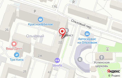 Ритуальная помощь в Левобережном районе на карте
