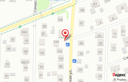 Продуктовый уголок на Газпромовской улице на карте
