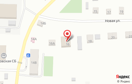 Универсам Магнит на Новой улице на карте