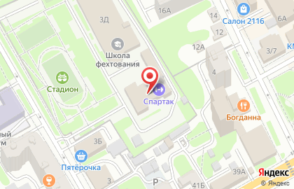 Баскетбольная академия Альфа на карте