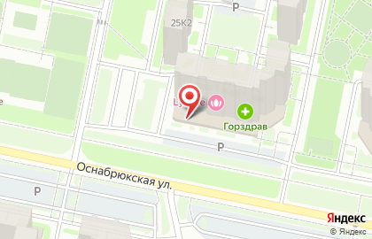 Магазин разливных напитков на Оснабрюкской улице на карте
