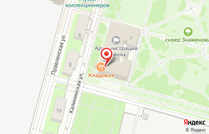 Администрация Петродворцового района в Петродворцовом районе на карте