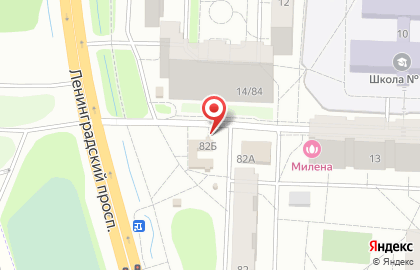 Торговая компания Ярославский бройлер на Ленинградском проспекте на карте