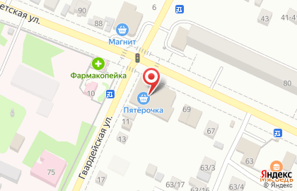 Группа страховых компаний Югория на Советской улице на карте