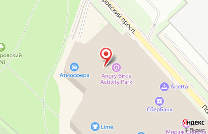 Супермаркет Prisma на Полюстровском проспекте на карте