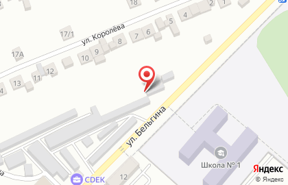 СТО в Белгороде на карте