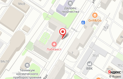 Банкомат СберБанк на улице Лефортовский Вал на карте