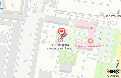 Саратовская таможня, Приволжское таможенное управление Пензенский областной таможенный пост на карте