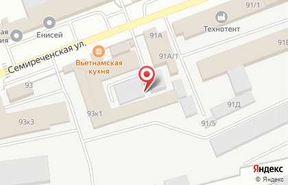 Автотехцентр в Омске на карте