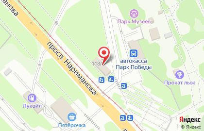 Автомаркет КАР-ГО на улице Нариманова, 118а на карте