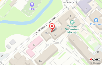 Страховая компания Росэнерго на улице Марии Ульяновой на карте