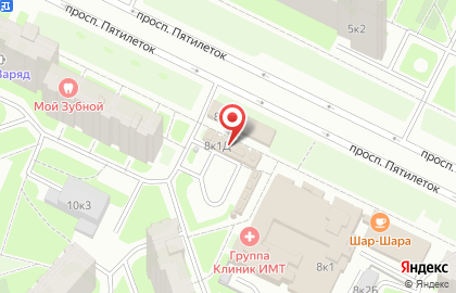 Микрофинансовая компания Быстроденьги на проспекте Большевиков на карте