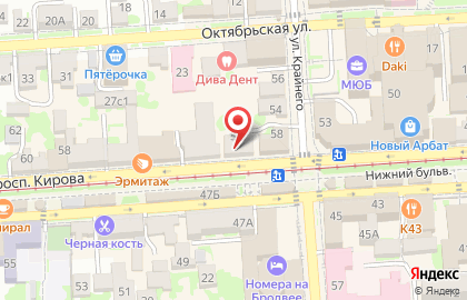 Фотостудия в Ставрополе на карте